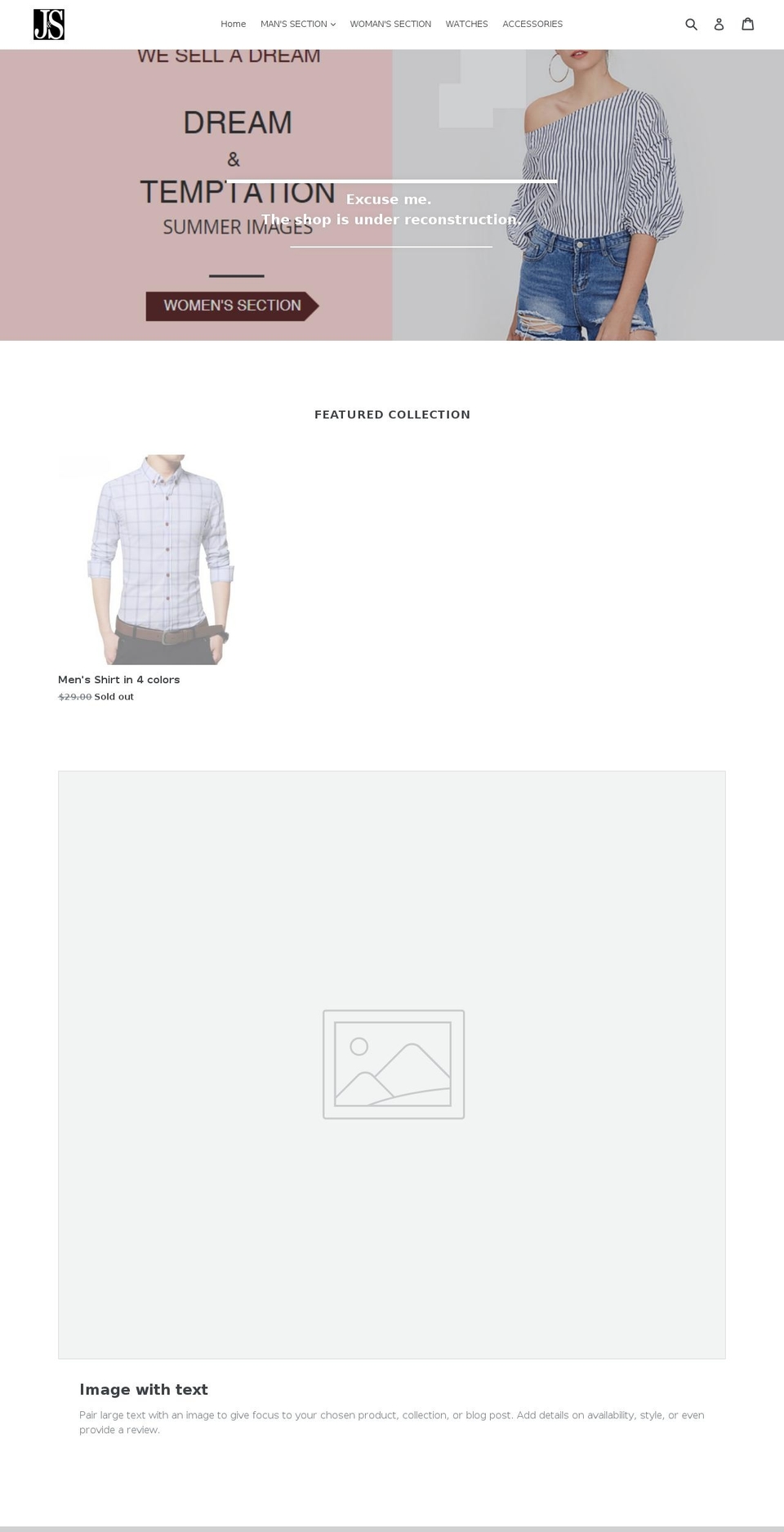 shop-jis.com — Shopify storefront screenshot