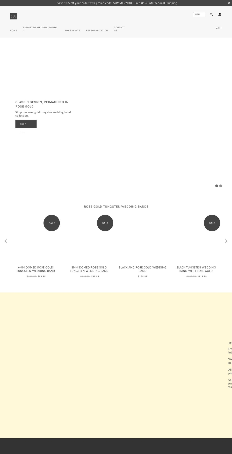 shop-jul.com shopify website screenshot