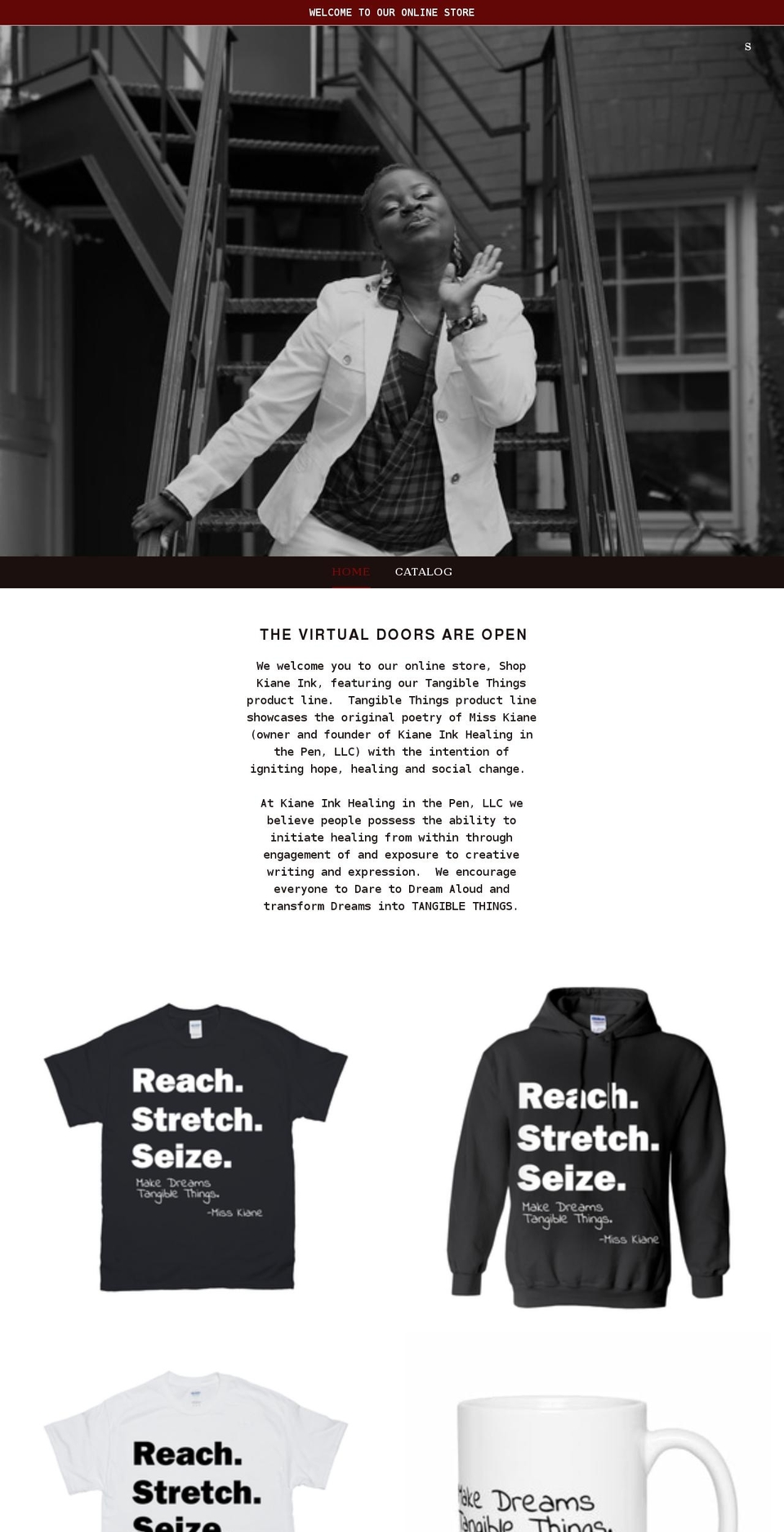 shop-kiane-ink.myshopify.com shopify website screenshot