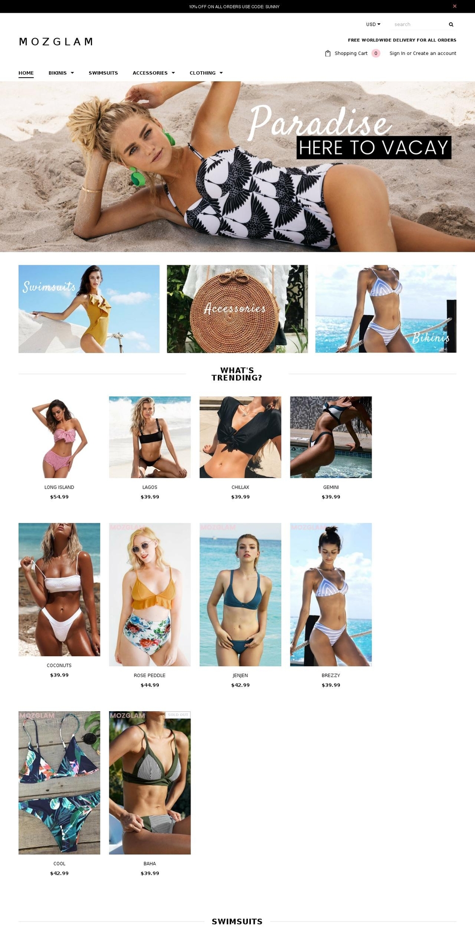 shop-moz-glam.myshopify.com shopify website screenshot