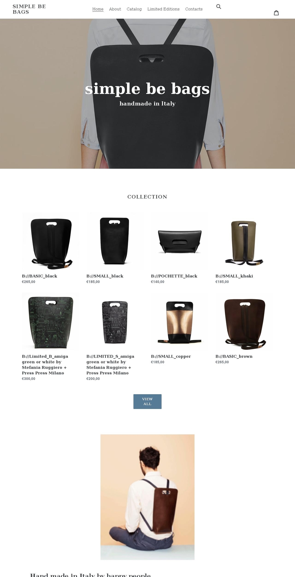 shop-simple-be.com shopify website screenshot