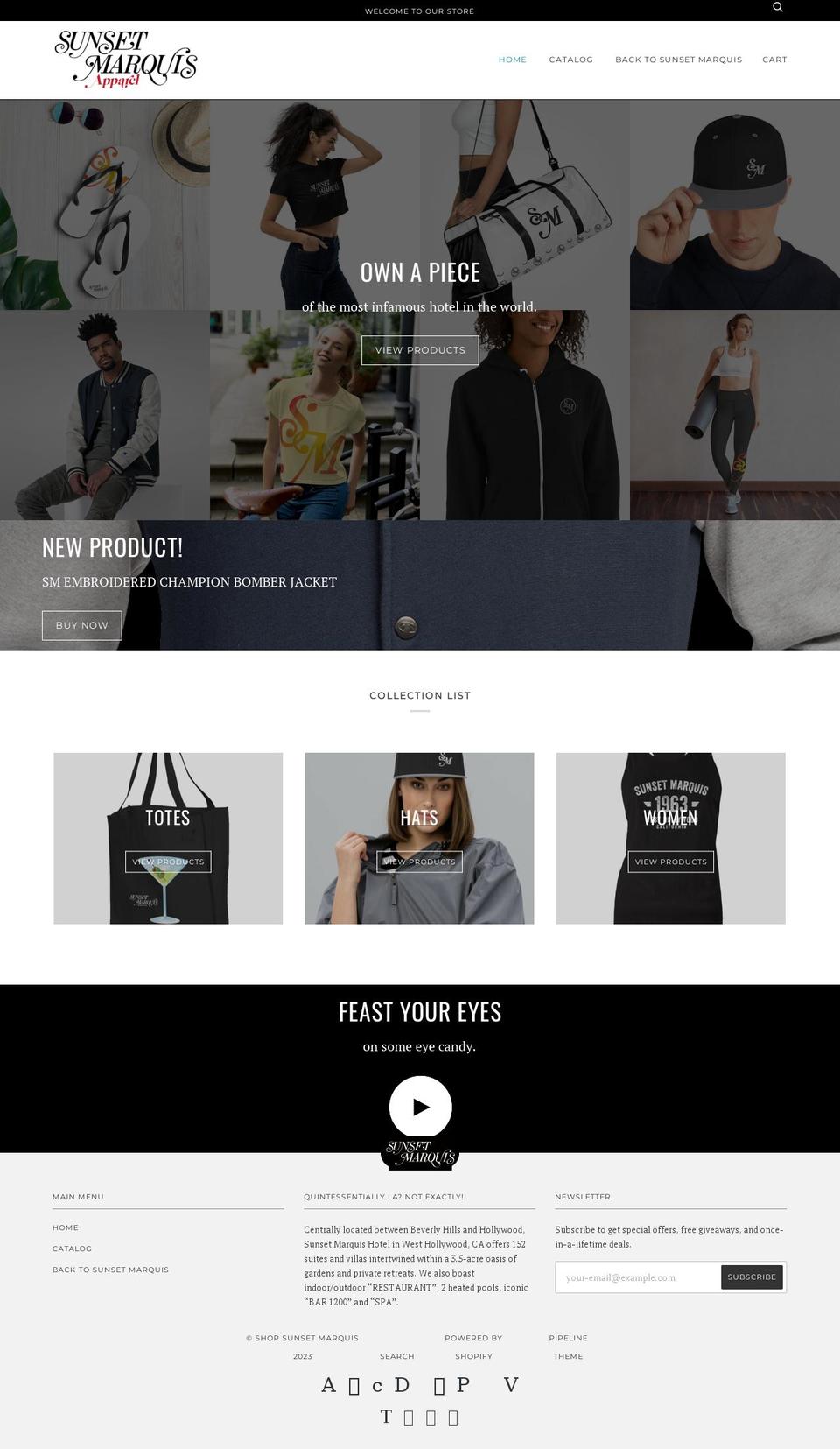 shop-sunset-marquis.myshopify.com shopify website screenshot