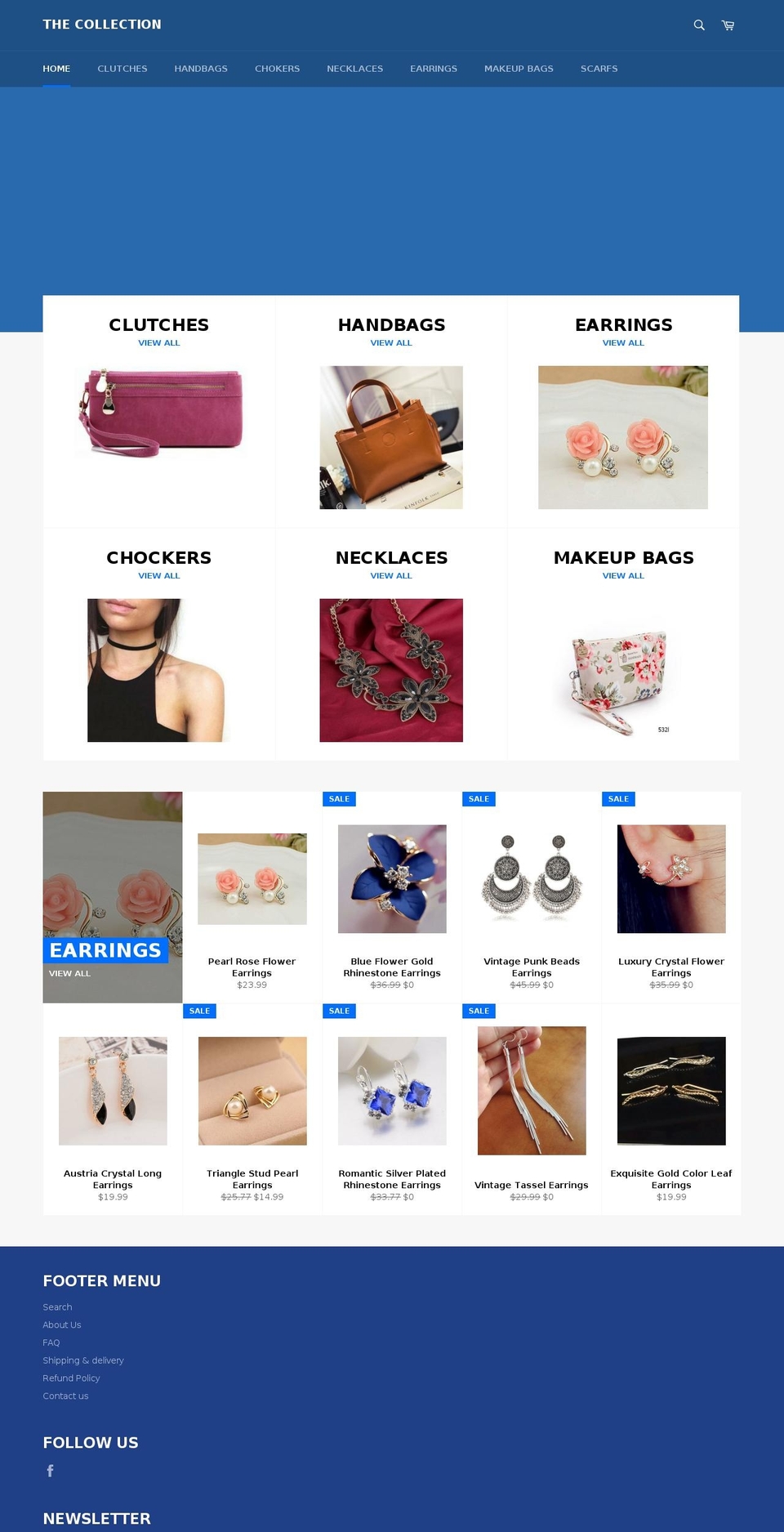 shop-the-collection.com — Shopify storefront screenshot