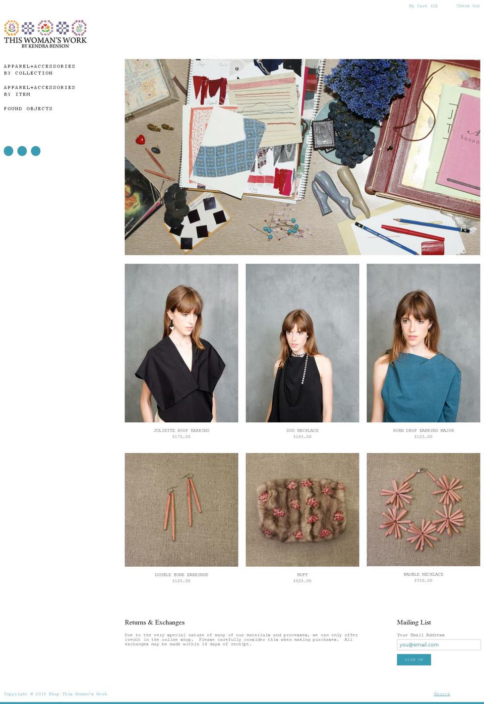 shop-this-womans-work.co shopify website screenshot