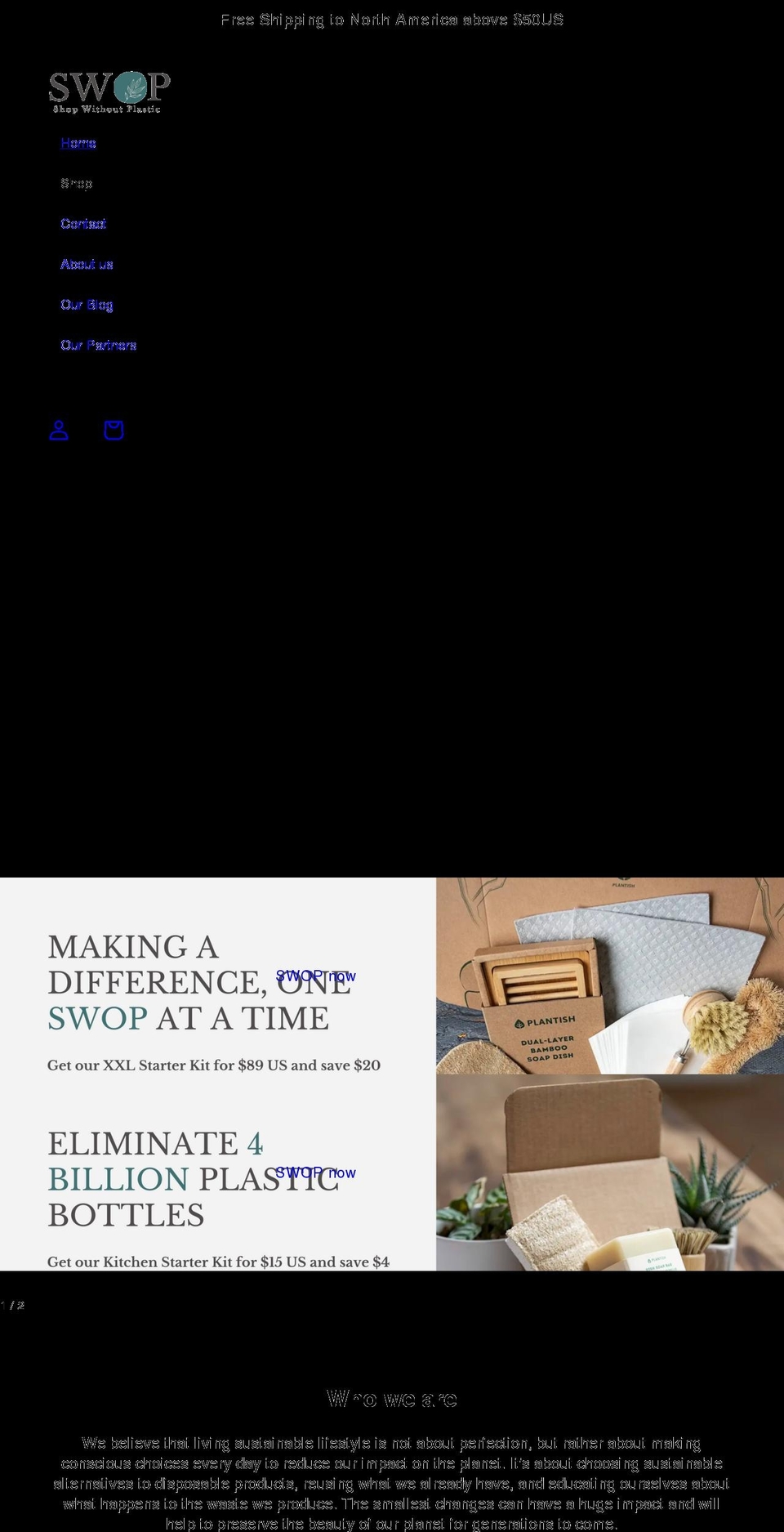 shop-without-plastic.com shopify website screenshot