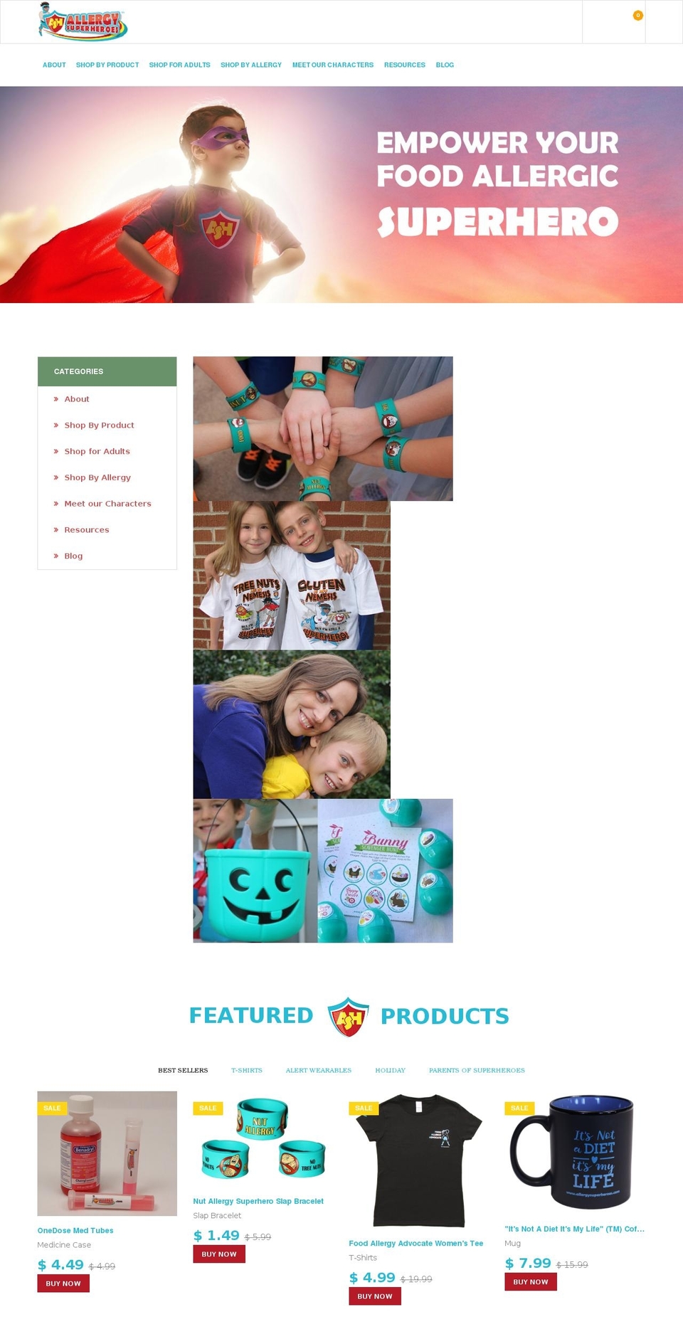ASH with SEO code Shopify theme site example shop.allergysuperheroes.com