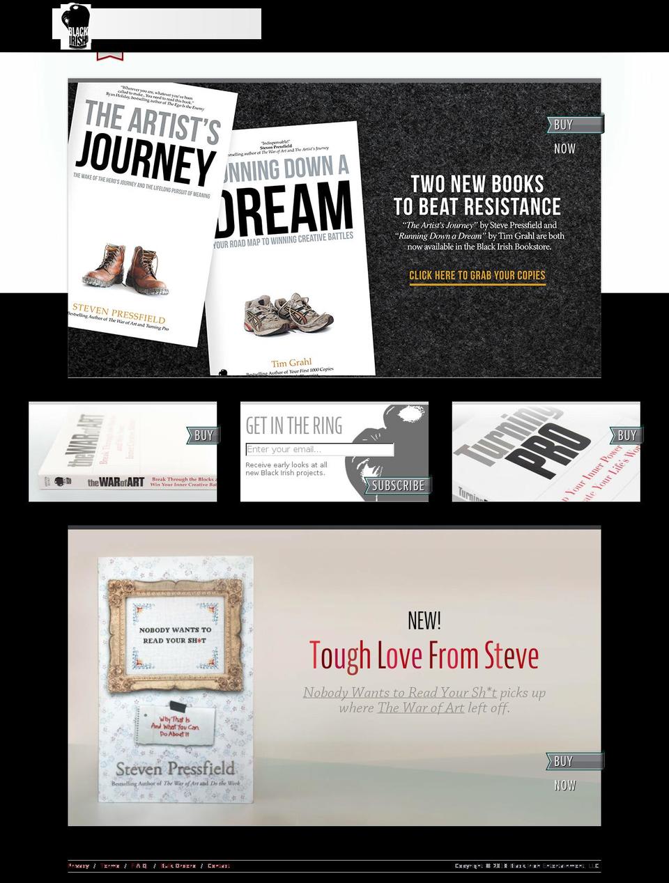 Black Irish Books 2.0.3 Shopify theme site example shop.blackirishbooks.com