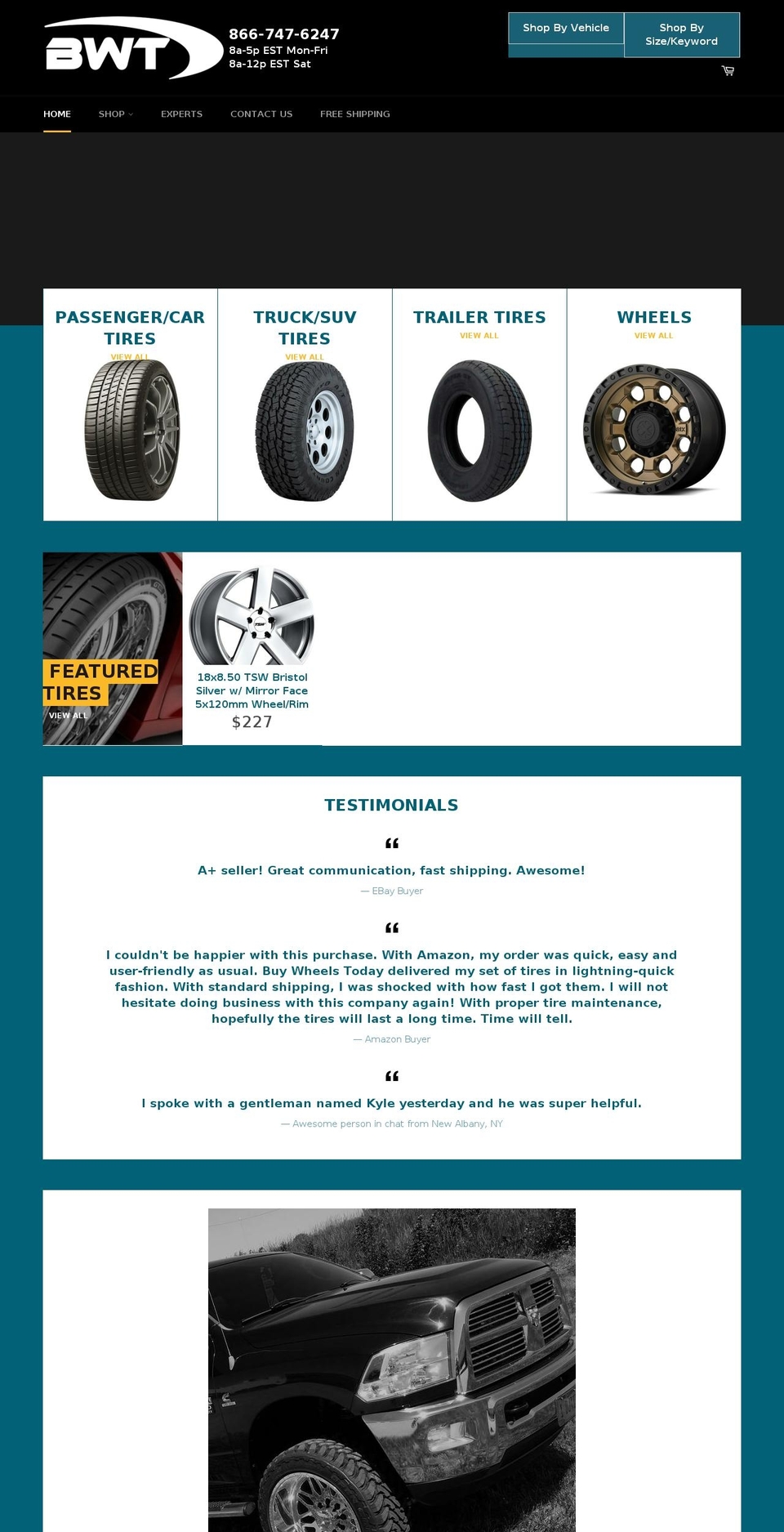 shop.buywheelstoday.com — Shopify store on .com