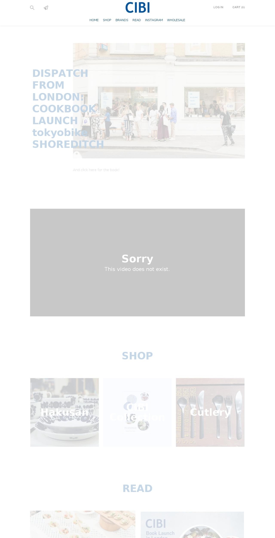 shop.cibi.com.au shopify website screenshot