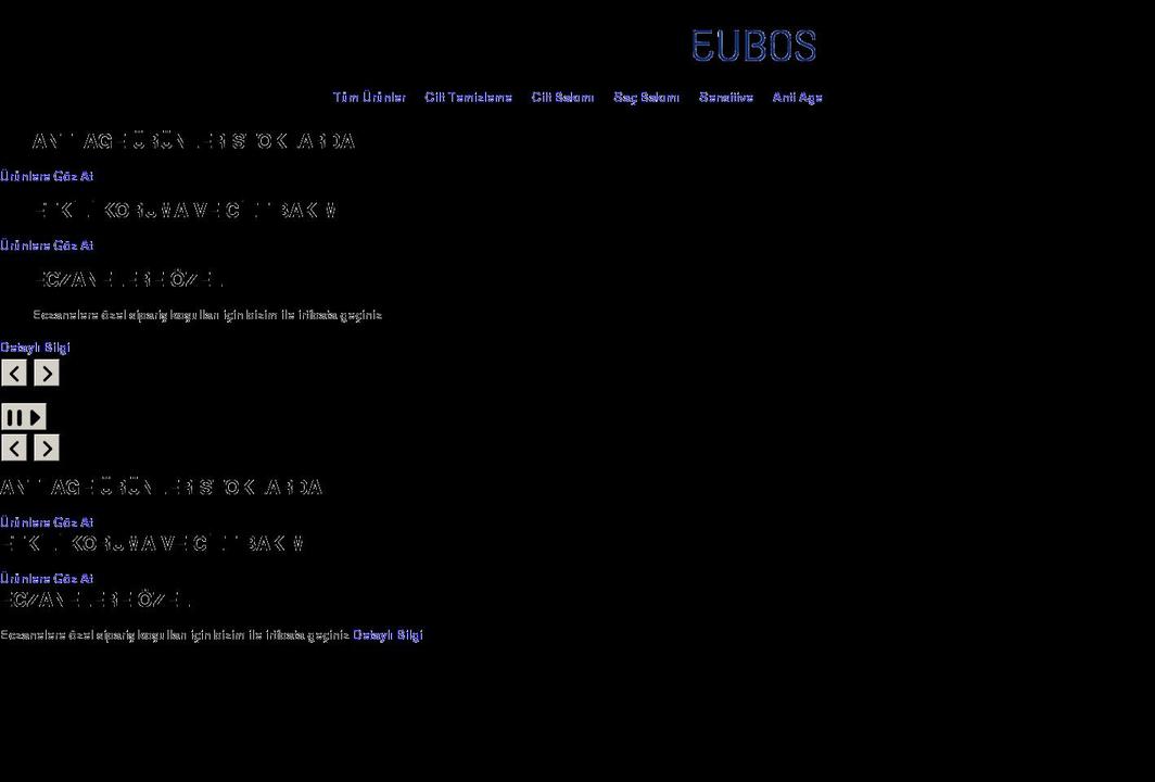 shop.eubos.com.tr shopify website screenshot