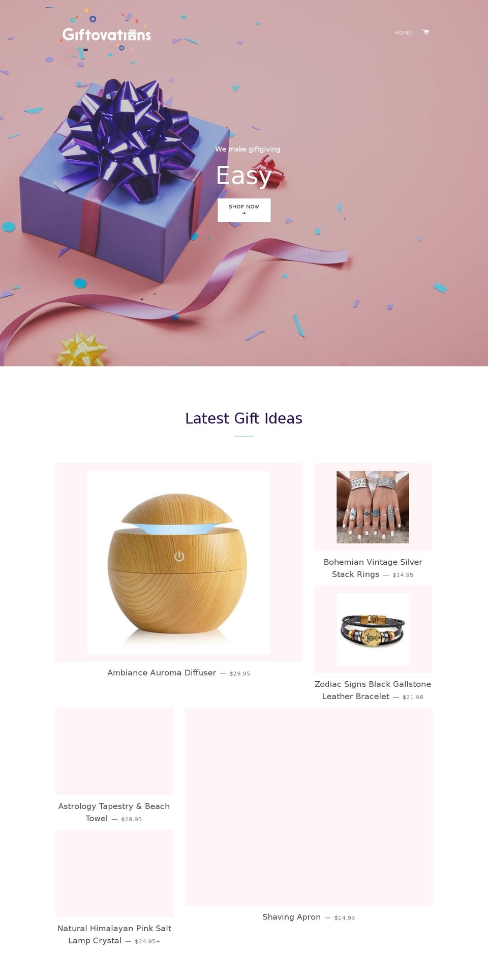 shop.giftovations.com — Shopify storefront screenshot