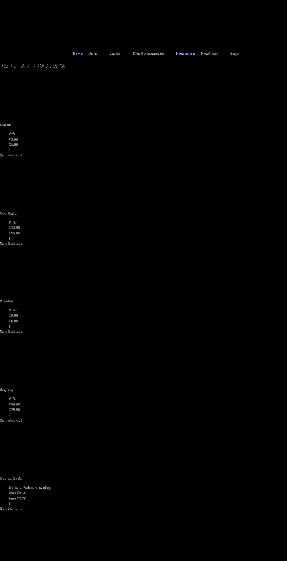 shop.gullaneproshop.com shopify website screenshot