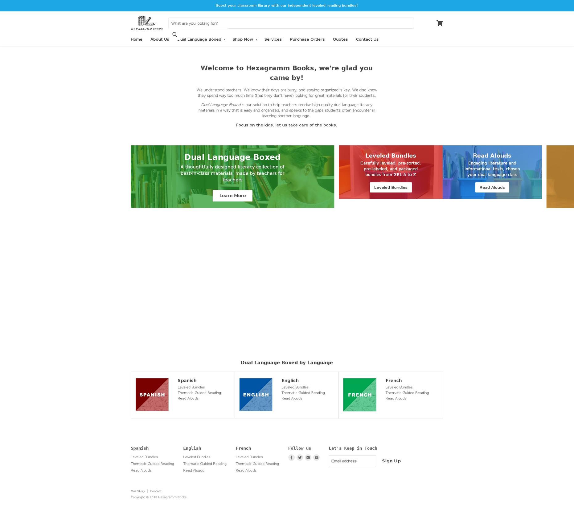 shop.hexagrammbooks.com — Shopify storefront screenshot