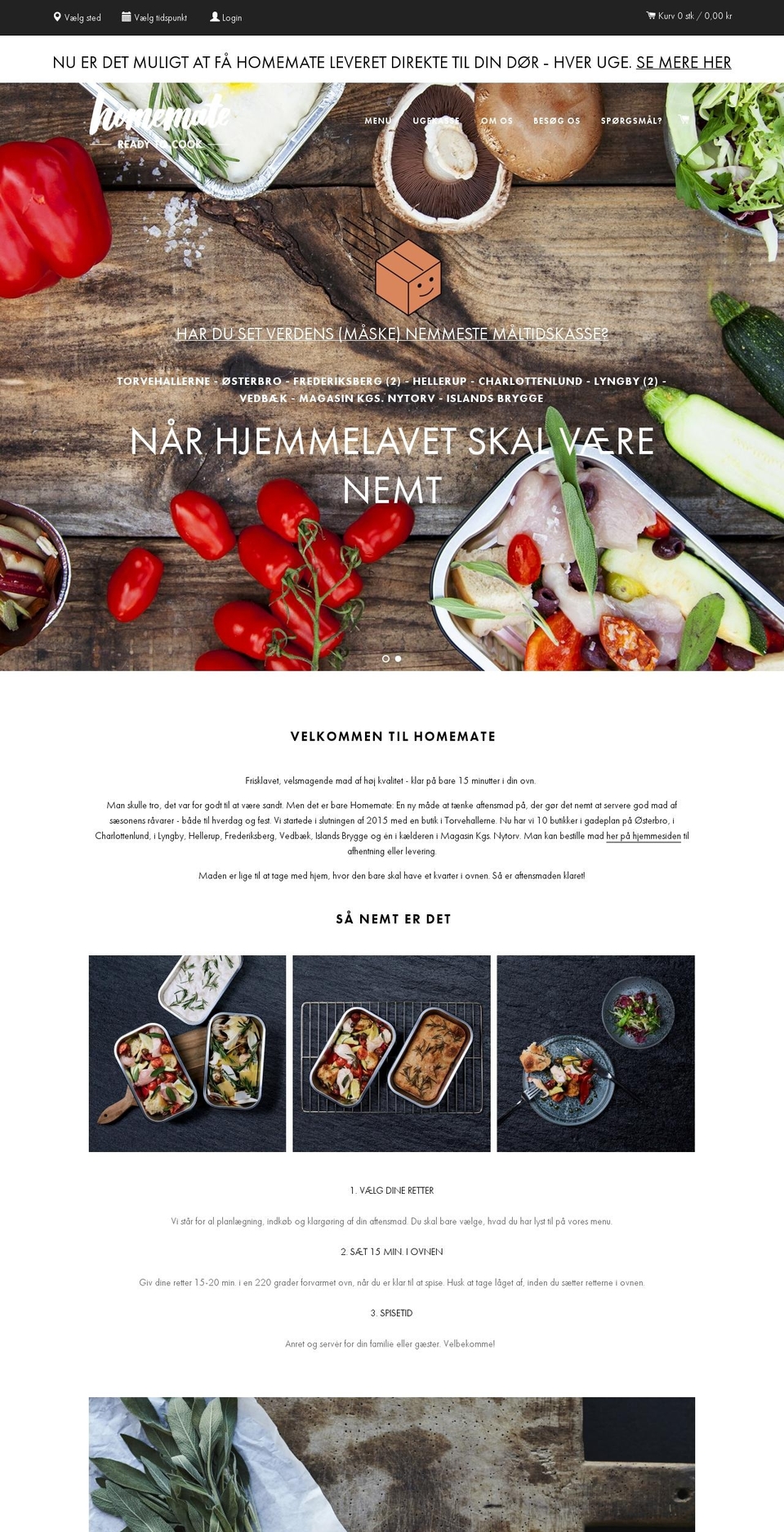 shop.homemate.dk shopify website screenshot