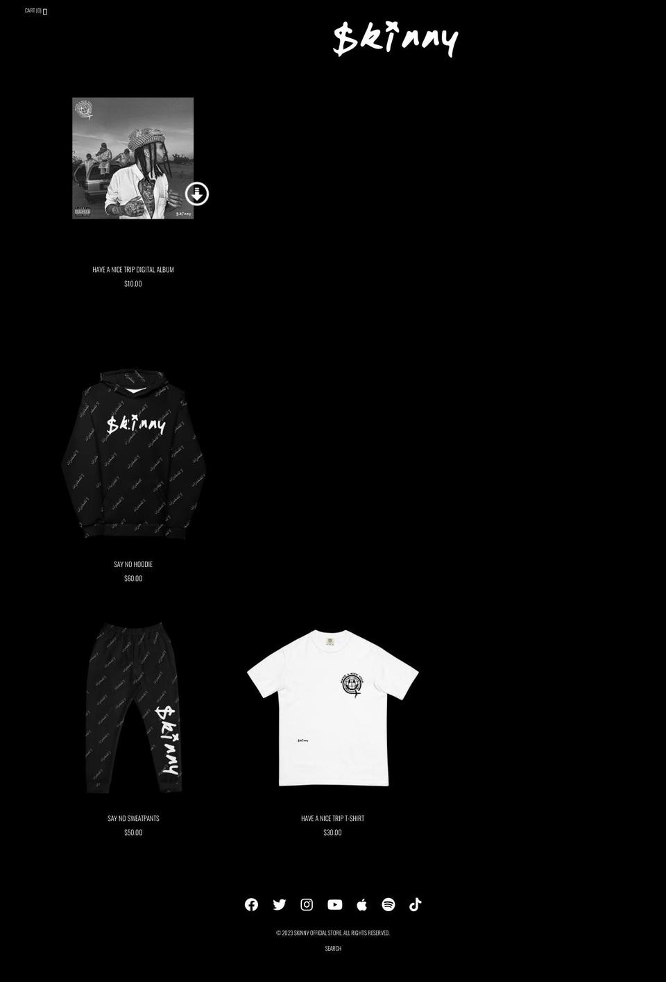 FH--Jun Shopify theme site example shop.ihateskinny.com