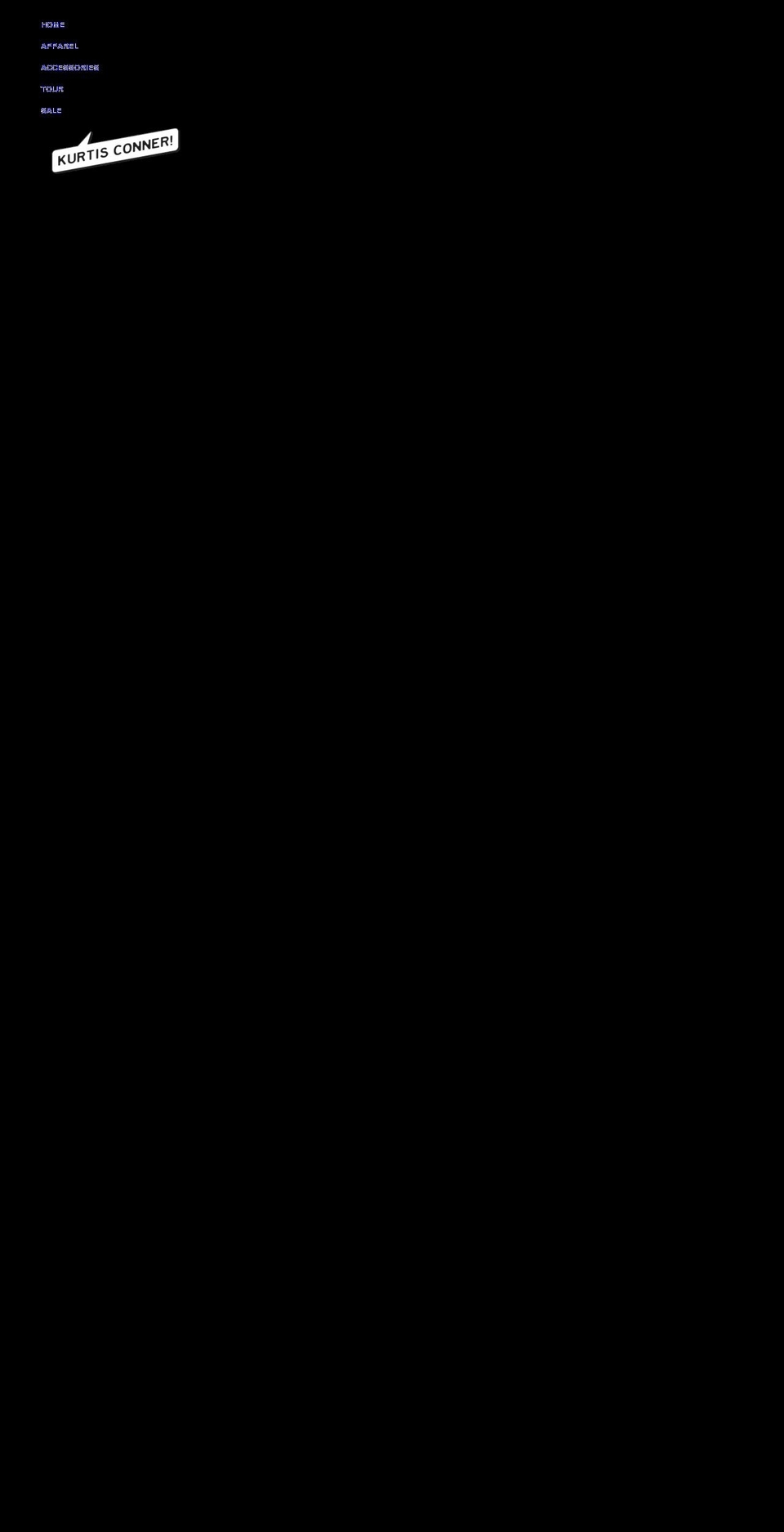 shop.kurtisconner.com shopify website screenshot