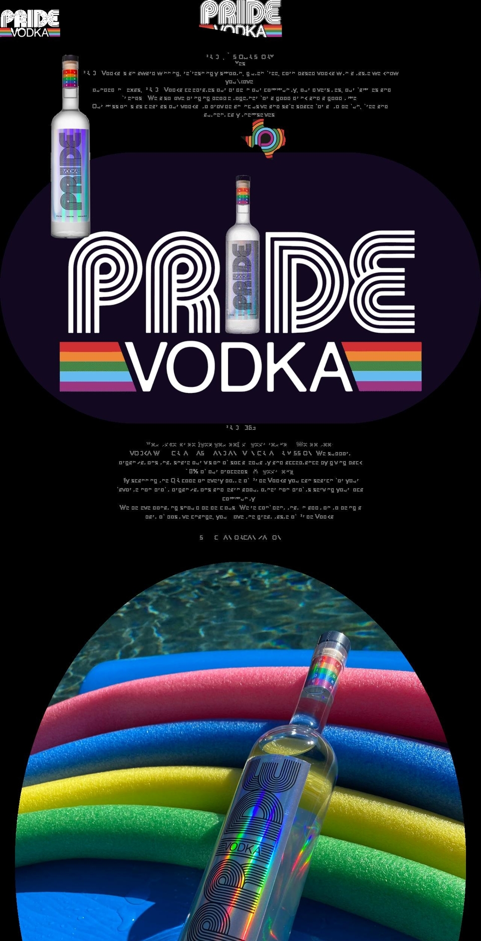 Shapes Shopify theme site example shop.pride.vodka