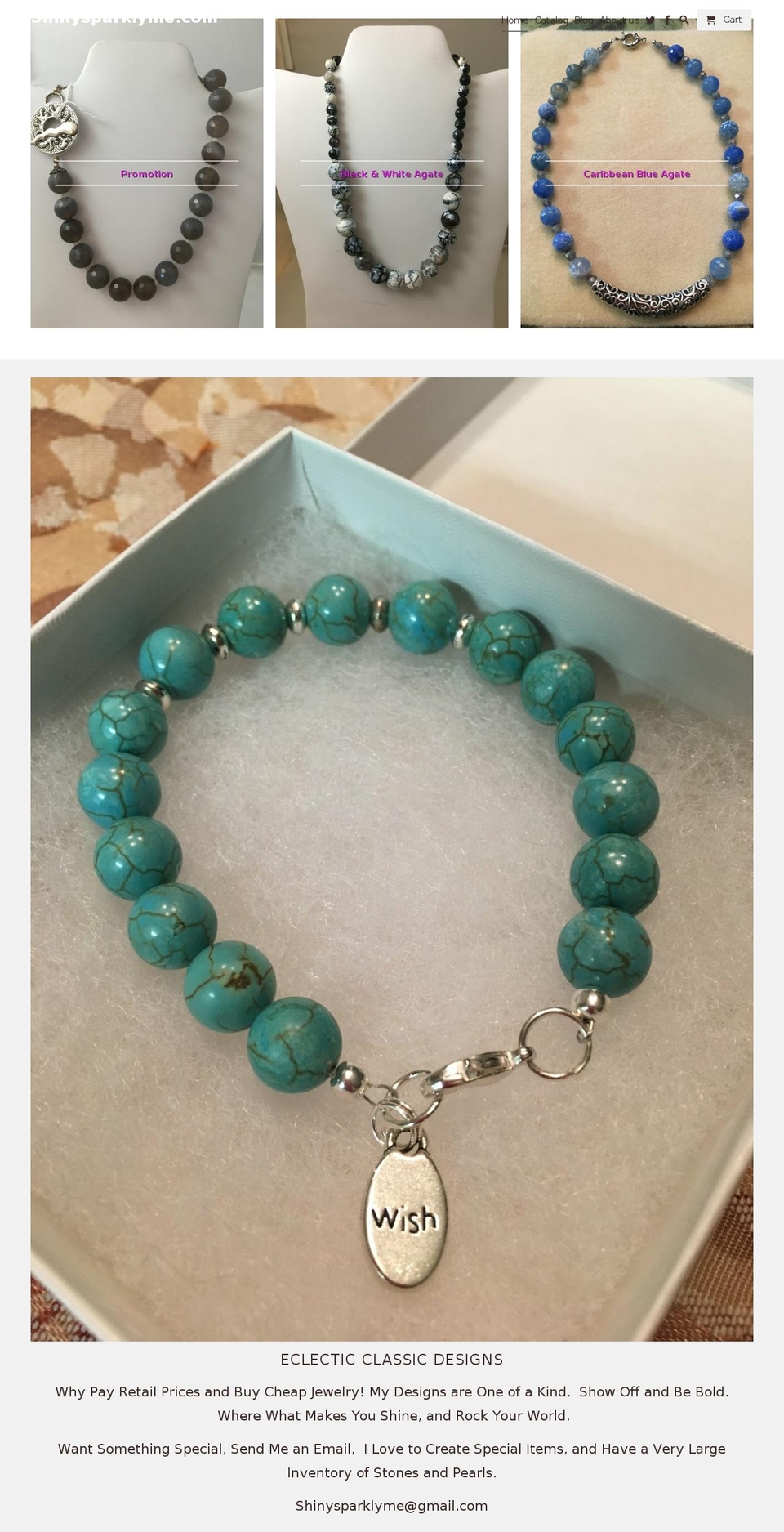 shop.shinysparklyme.com shopify website screenshot