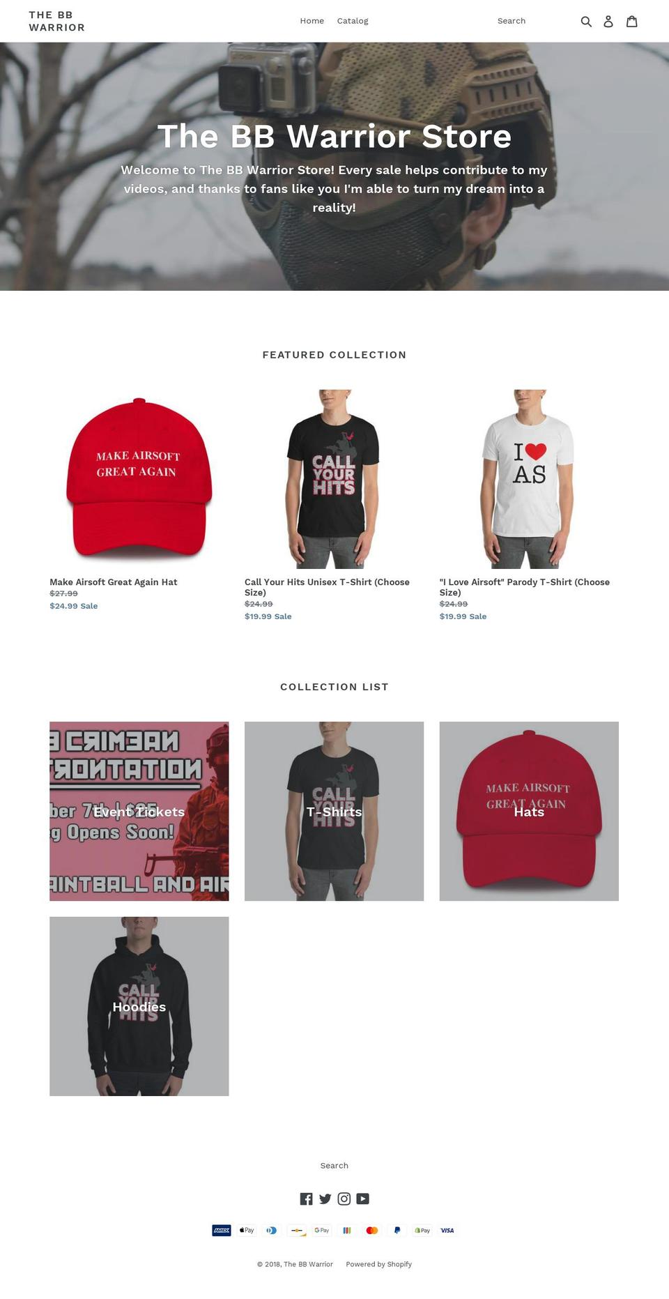 shop.thebbwarrior.com — Shopify storefront screenshot
