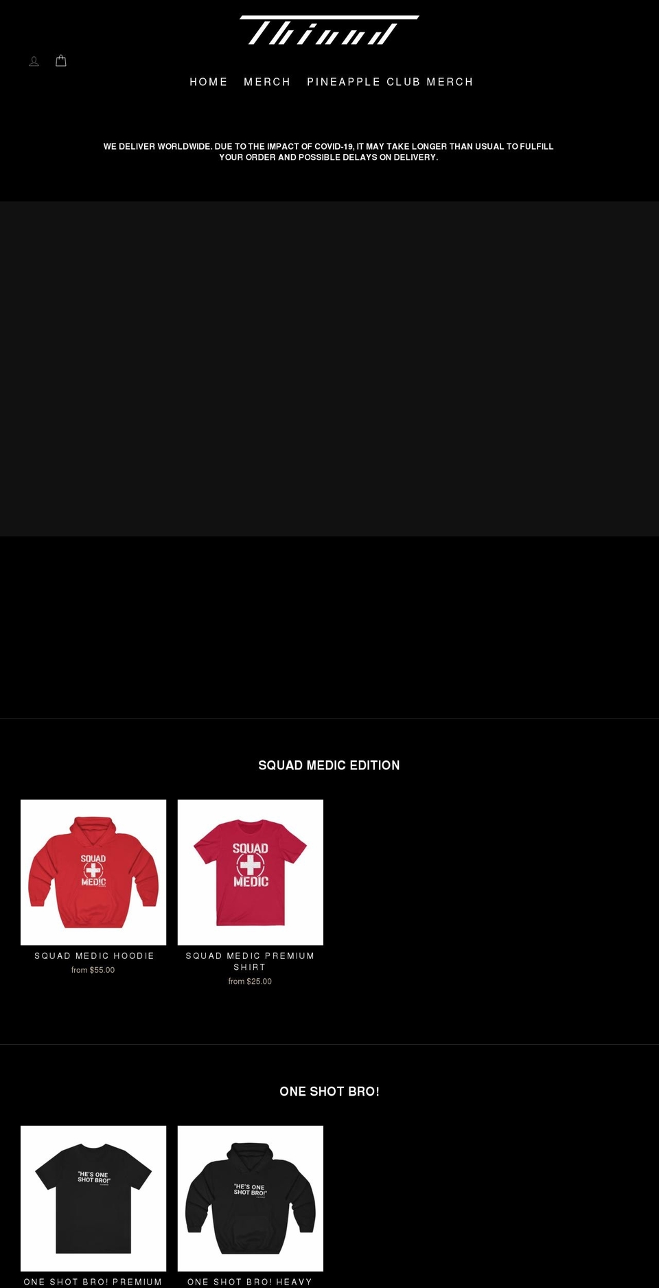 shop.thinnd.com shopify website screenshot
