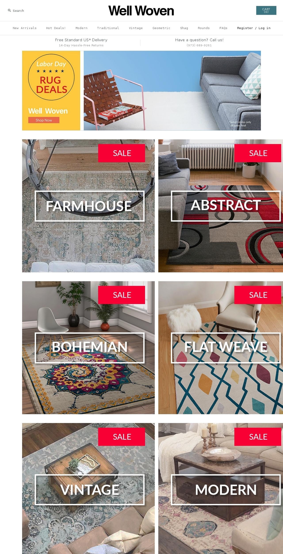 shop.wellwoven.com — Shopify storefront screenshot