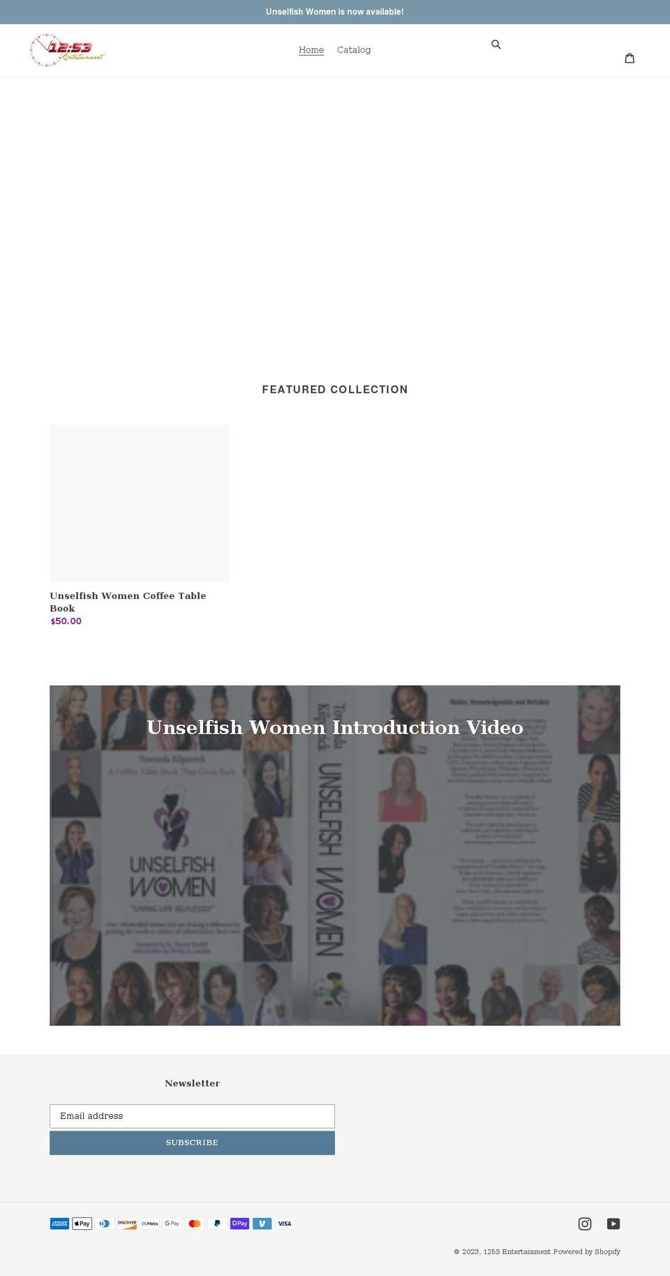 shop1253.com shopify website screenshot
