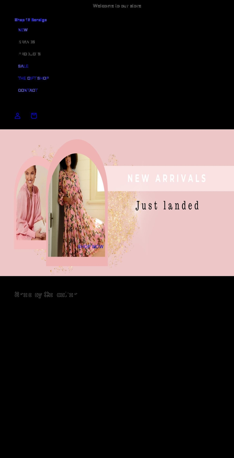 shop12bendigo.com.au shopify website screenshot
