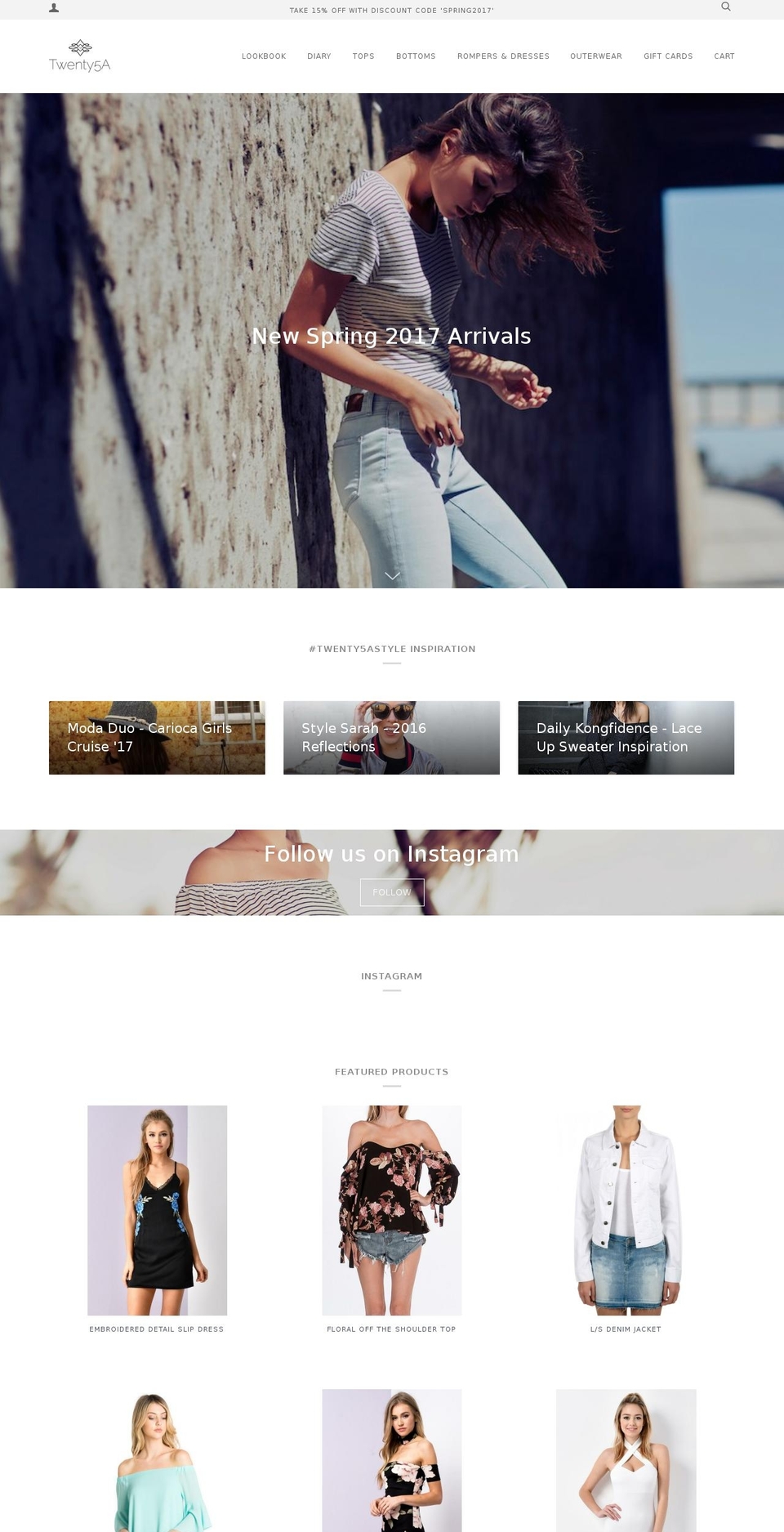 shop25a.com shopify website screenshot