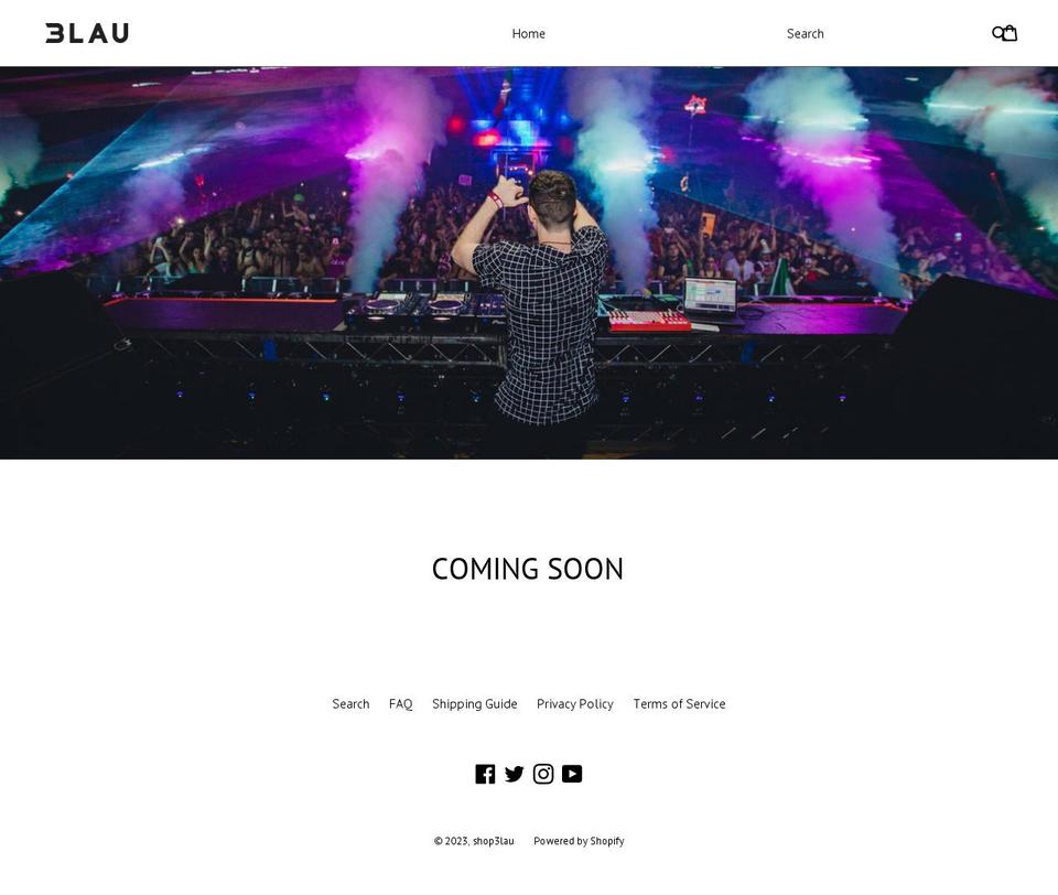 shop3lau.com shopify website screenshot