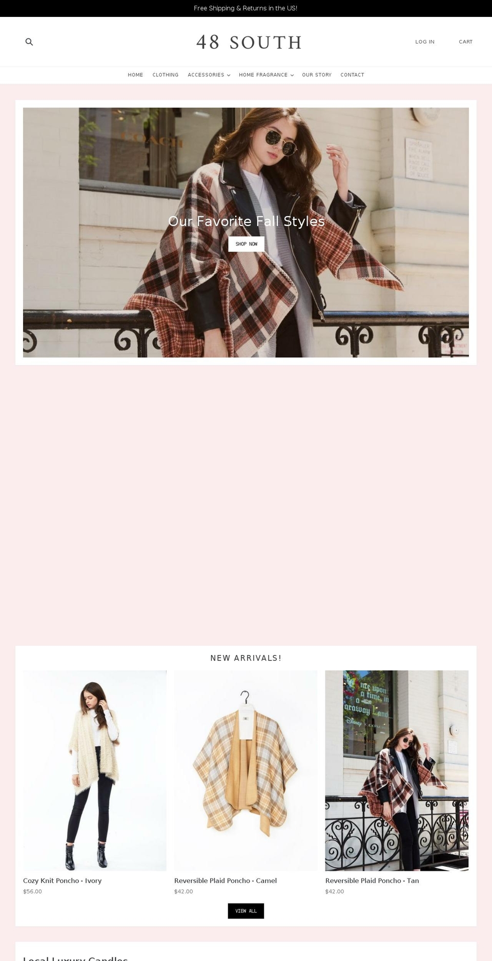 harper Shopify theme site example shop48south.com