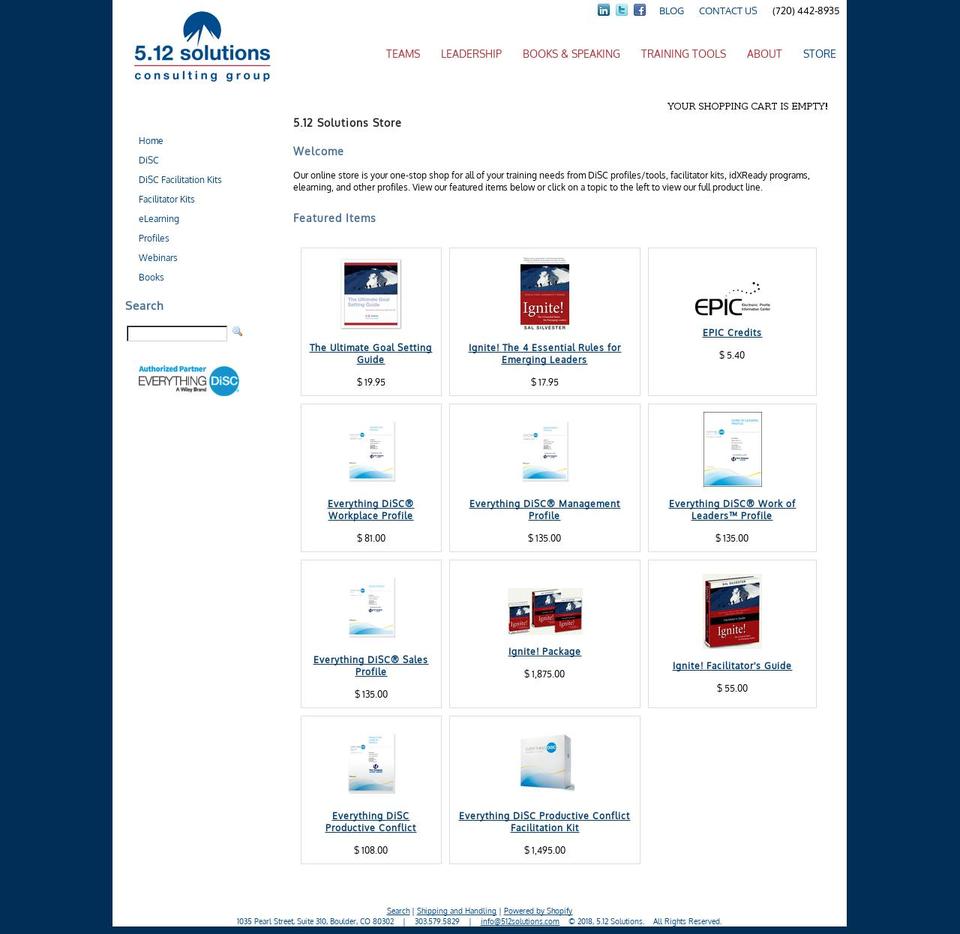 shop512.myshopify.com shopify website screenshot