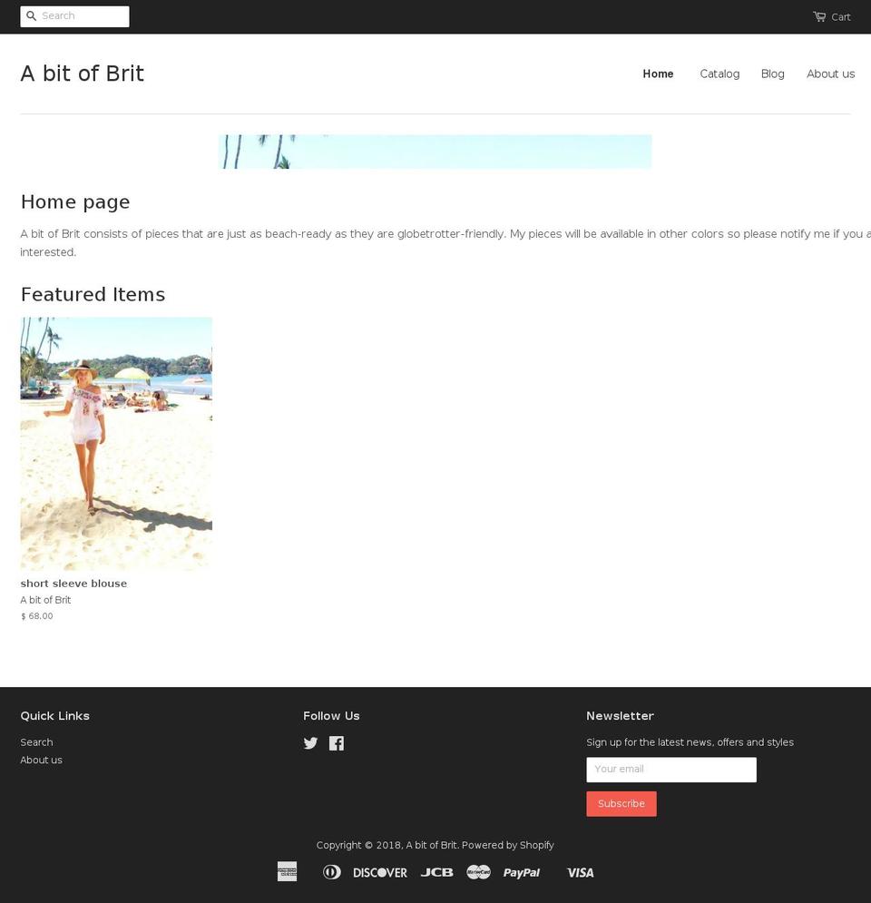 shopabitofbrit.com shopify website screenshot
