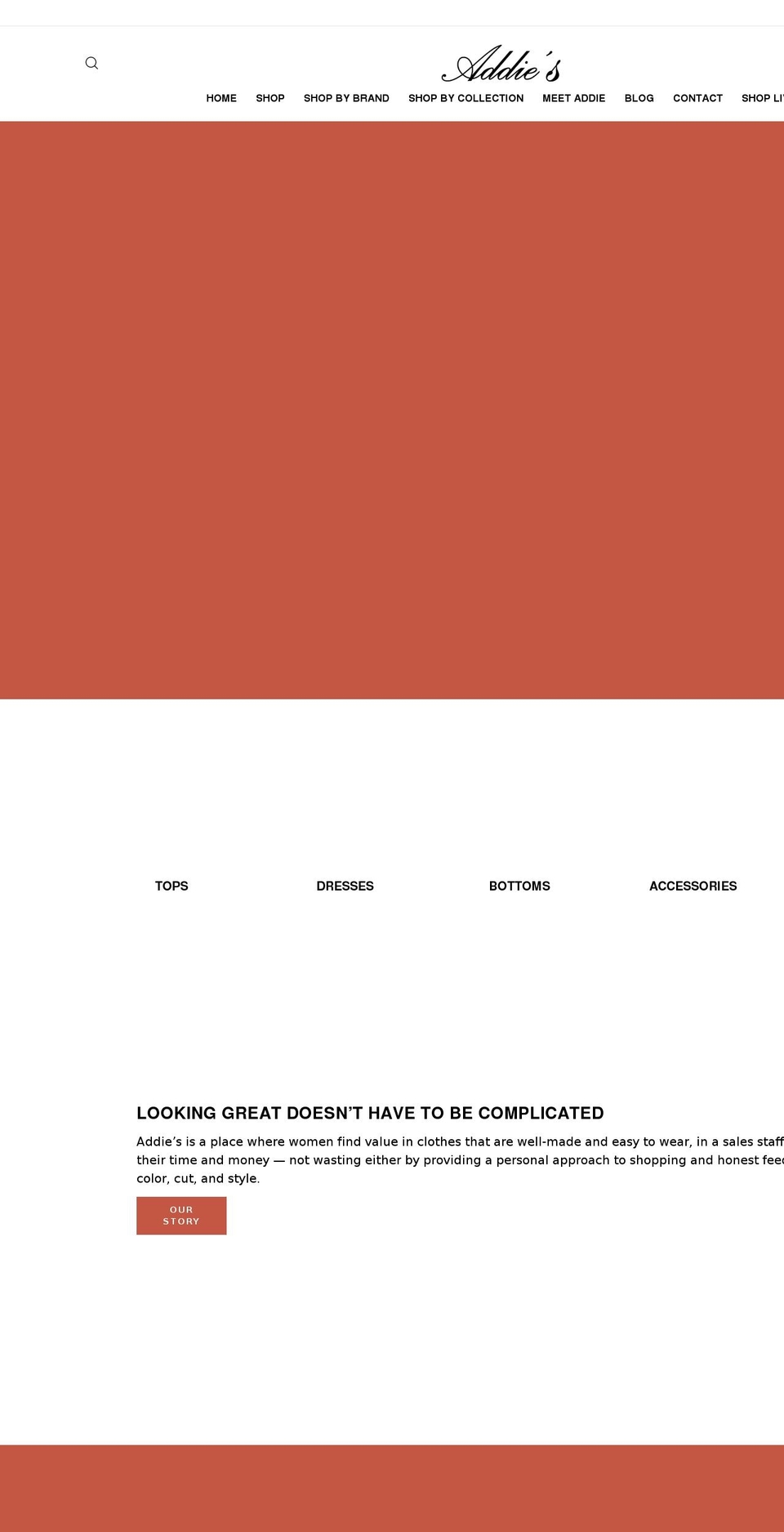 shopaddies.com shopify website screenshot