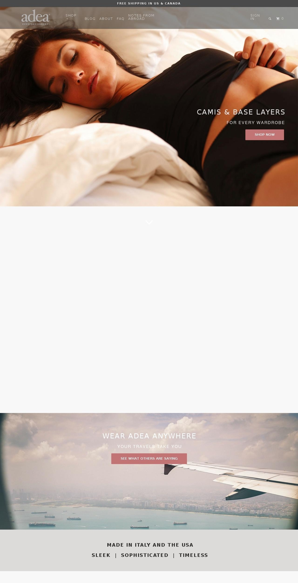 shopadea.com shopify website screenshot
