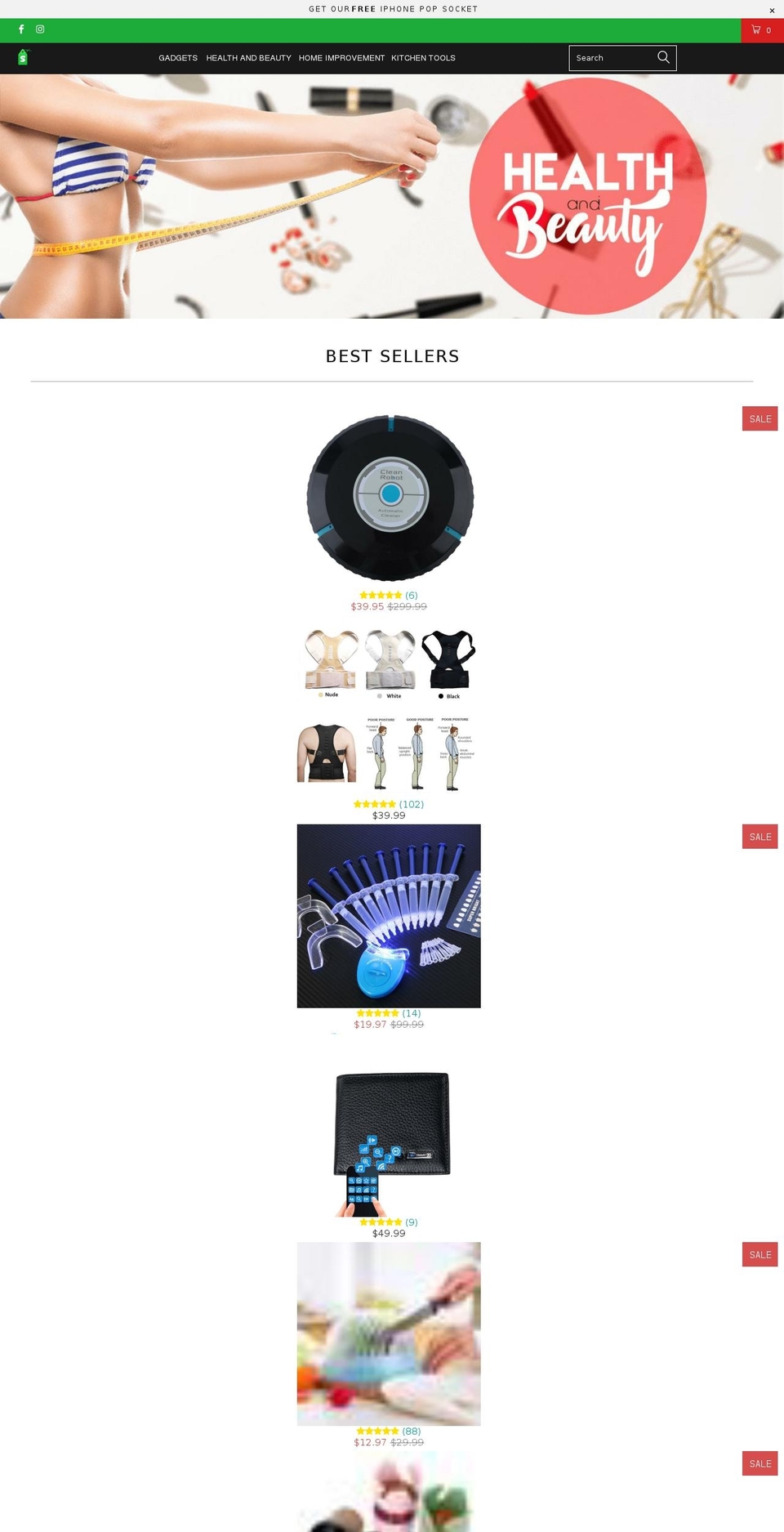 shopadeals.com — Shopify storefront screenshot