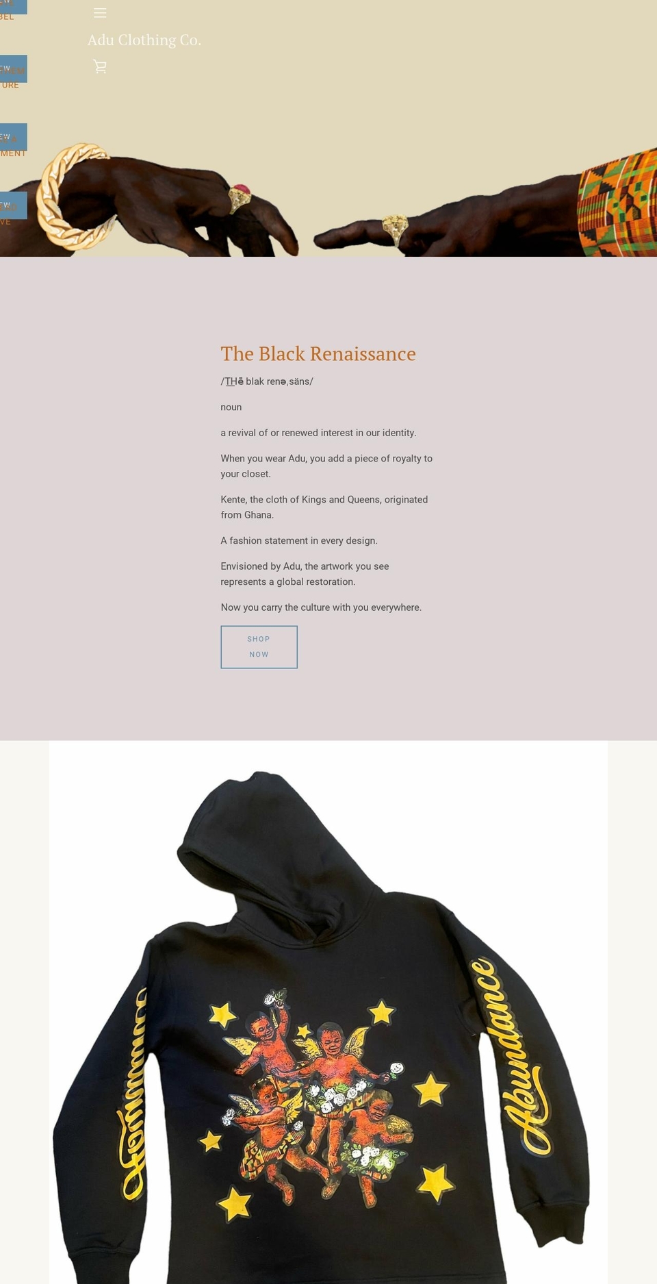shopadu.com — Shopify storefront screenshot