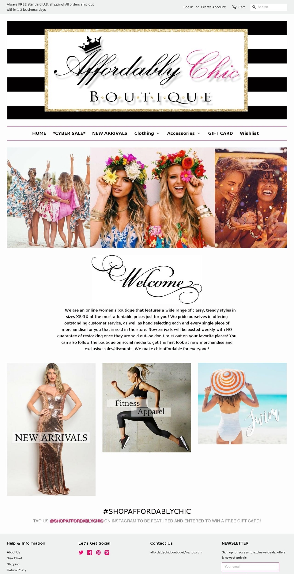 shopaffordablychicboutique.com — Shopify store on .com