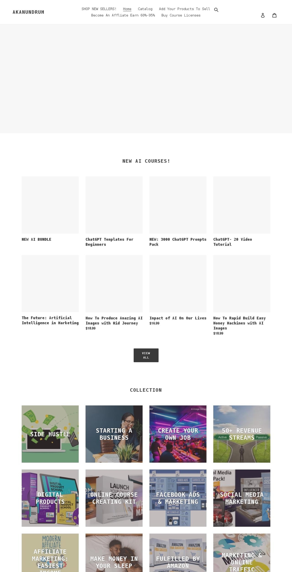 shopakanundrum.com shopify website screenshot