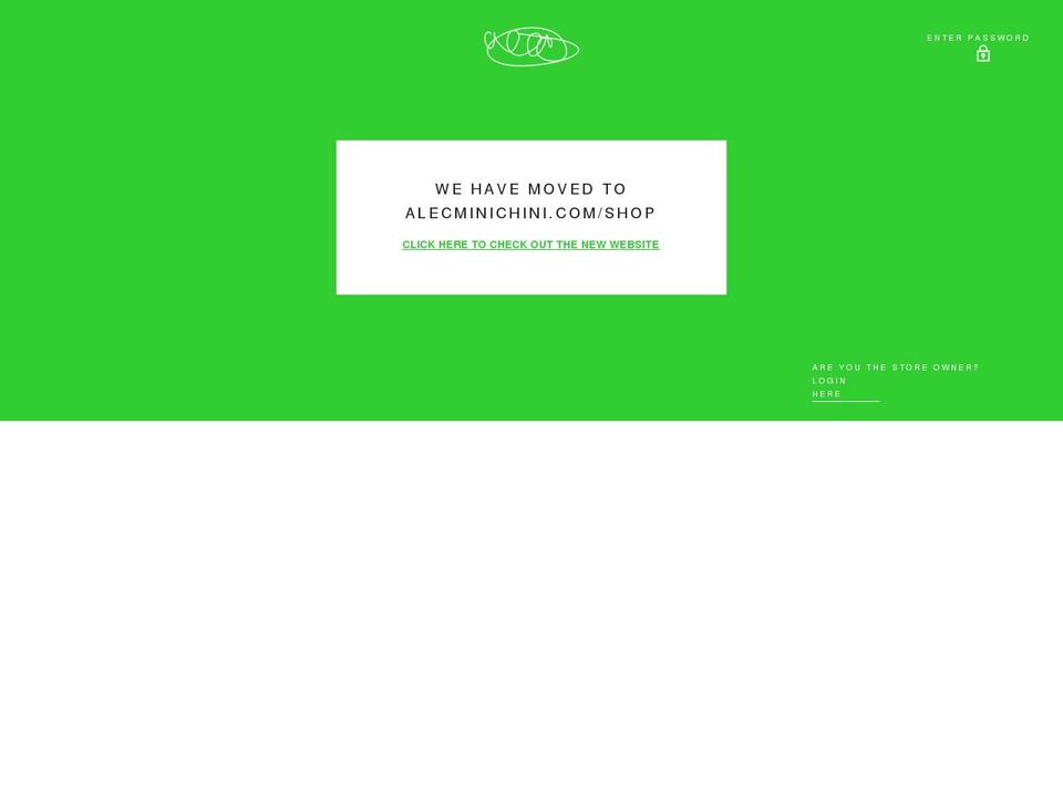 shopalecminichini.com shopify website screenshot