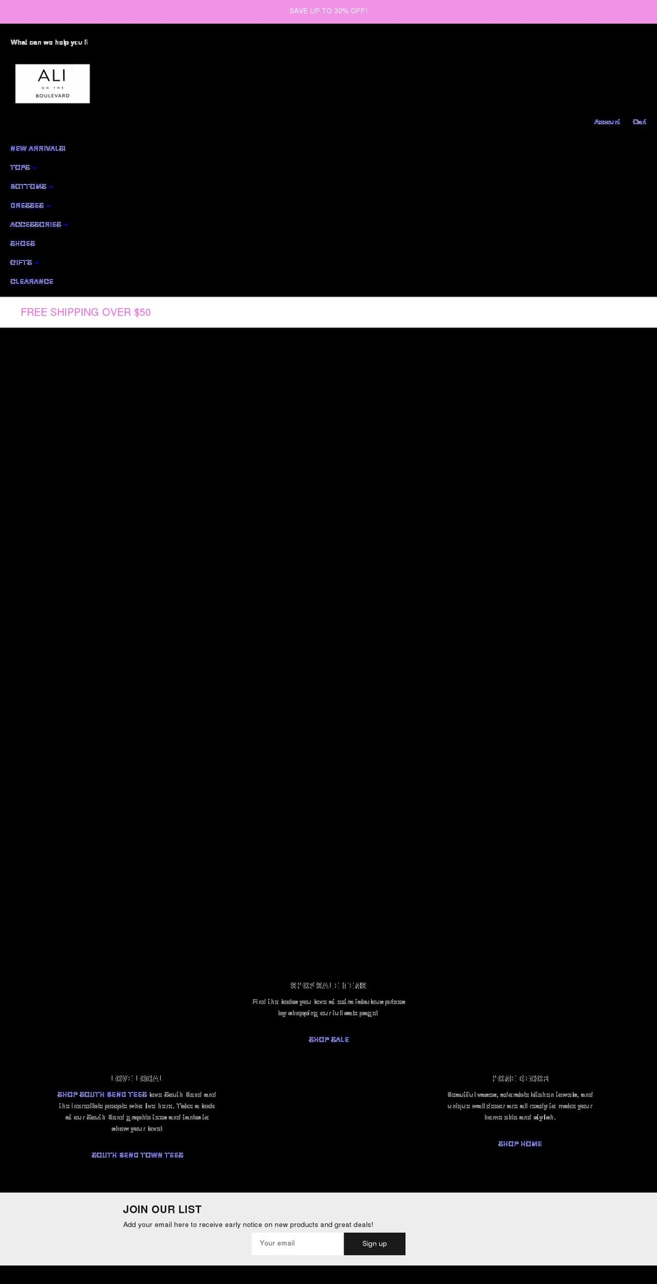 shopalionline.com shopify website screenshot