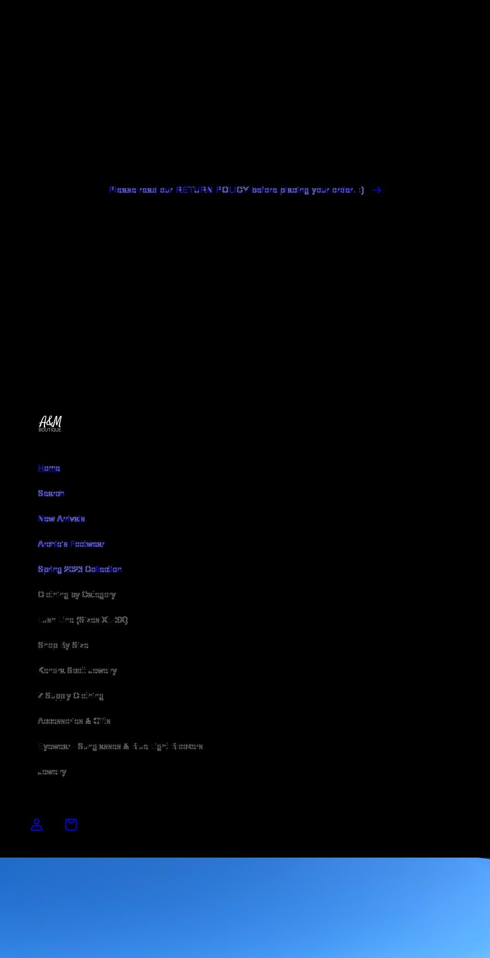 shopallieandme.com shopify website screenshot