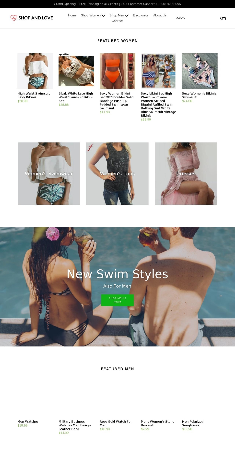 shopandlove.com — Shopify storefront screenshot