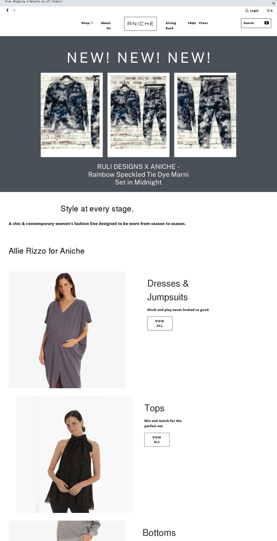 shopaniche.com shopify website screenshot