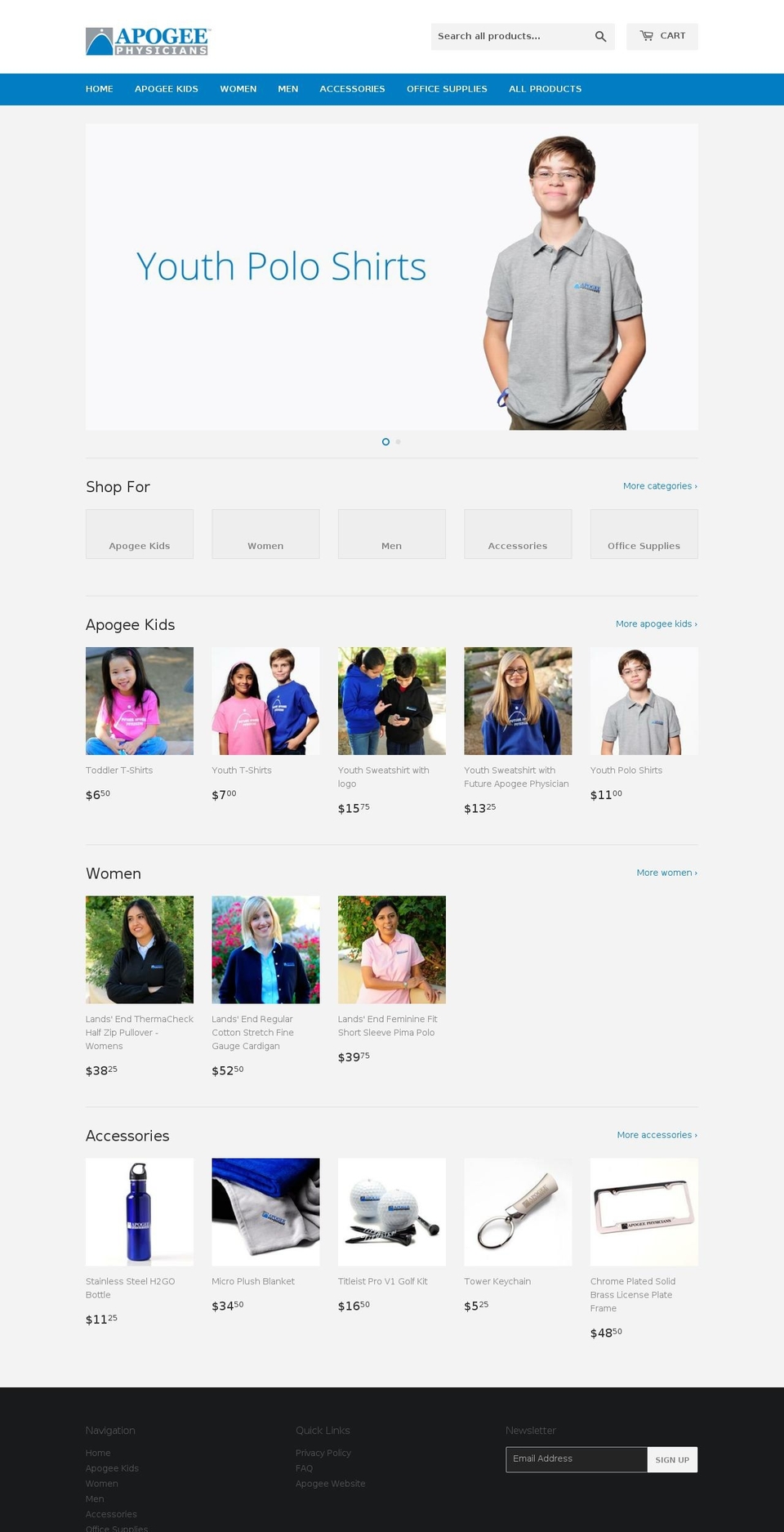 shopapogee.com — Shopify storefront screenshot