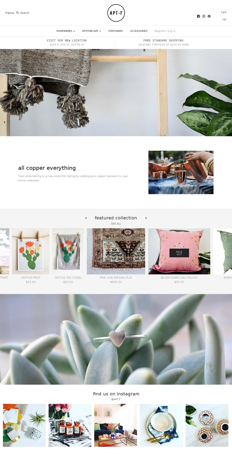 shopaptf.com shopify website screenshot