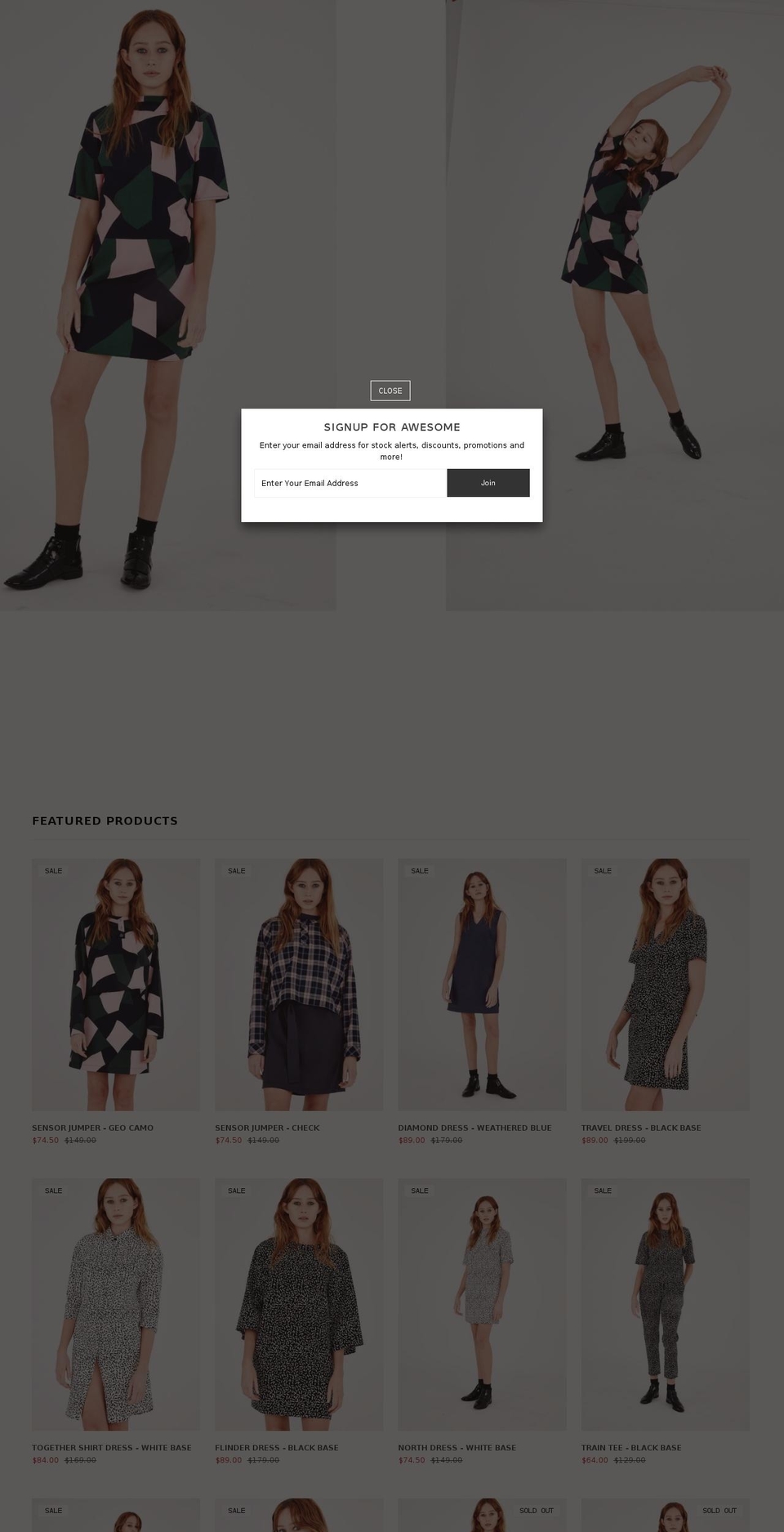 shoparcandbow.com shopify website screenshot