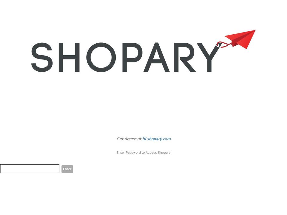 Mote — Staging Shopify theme site example shopary.com