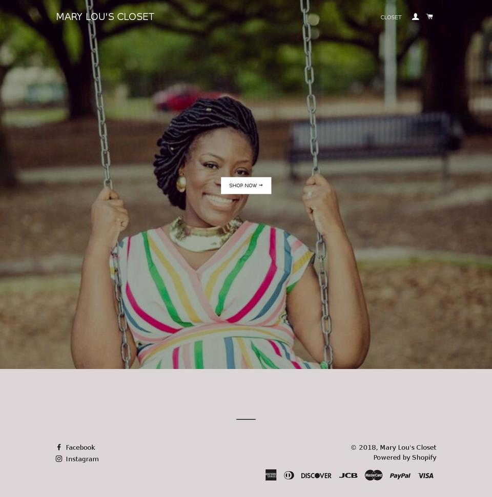 shopatmarylous.com shopify website screenshot