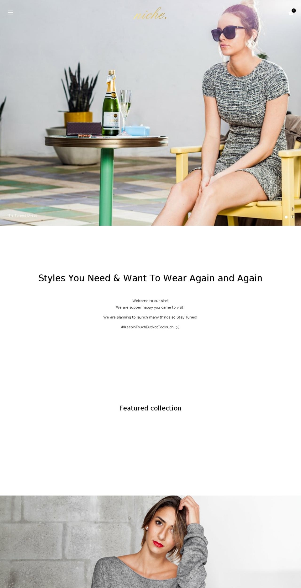 shopatniche.com shopify website screenshot