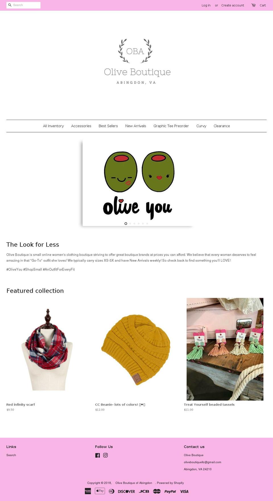 shopatolive.com shopify website screenshot